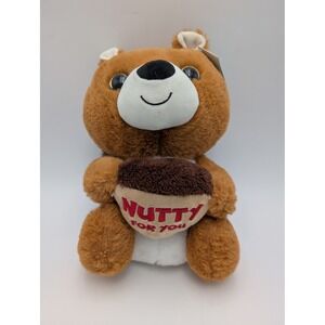 HugMe Squirrel Plush Unisex 11in Brown Nutty For You Acorn Valentine Stuffed Toy